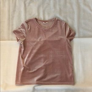 Velvet t-shirt